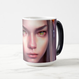 THE GREEN EYE GIRL MAGIC MUG