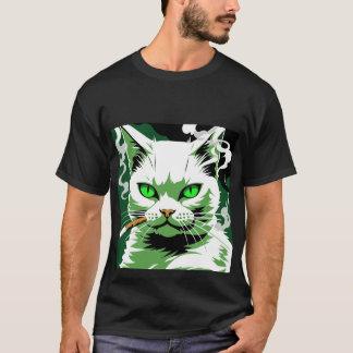 The Green eyed cat T-Shirt