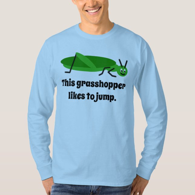 The Green Grasshopper T-Shirt (Front)