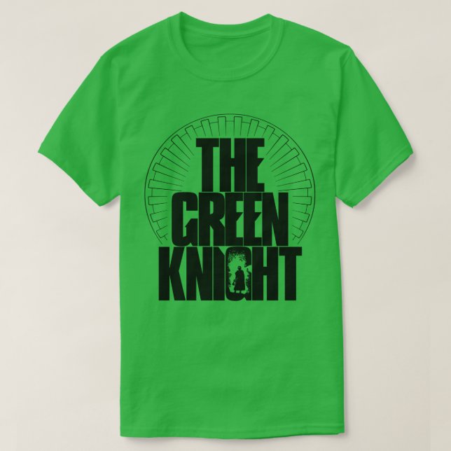 The Green Knight black T-Shirt (Design Front)