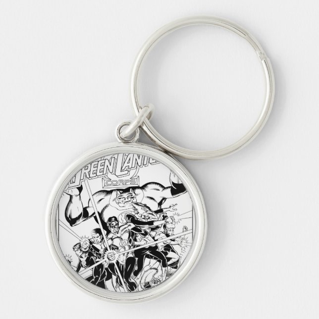 The Green Lantern Corps, Black and White Key Ring (Front)