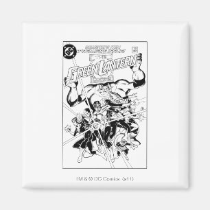 The Green Lantern Corps, Black and White Magnet