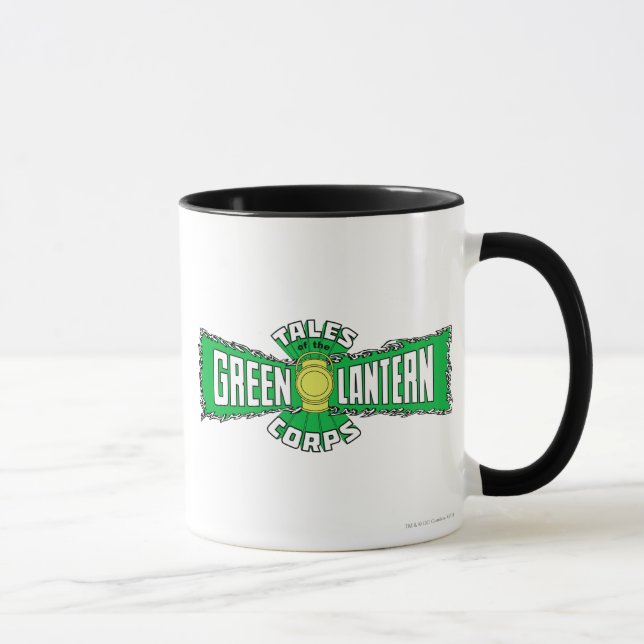 The Green Lantern Corps - Green Logo Mug (Right)