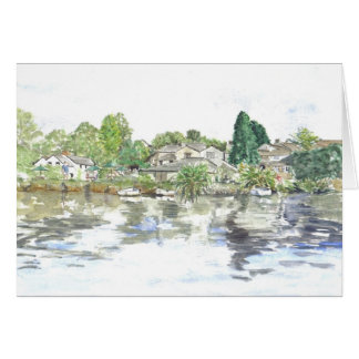 'The Green, Lerryn' Card