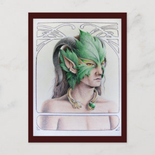 The Green Man Postcard