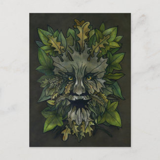 The Green Man Postcard