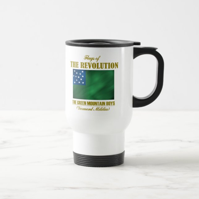 The Green Mountain Boys Travel Mug (Right)
