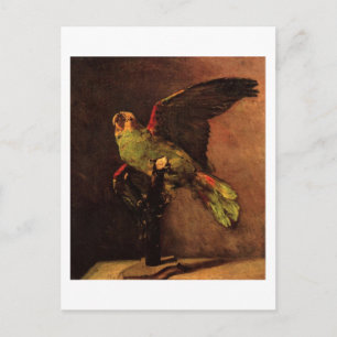 The Green Parrot (F14), Van Gogh Fine Art Postcard
