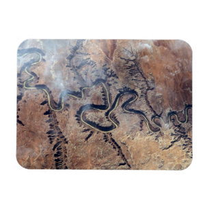 The Green River And Its Tributary Canyons In Utah Magnet