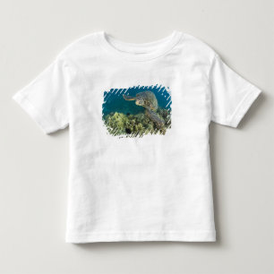 The Green Sea Turtle, (Chelonia mydas), is the 2 Toddler T-Shirt