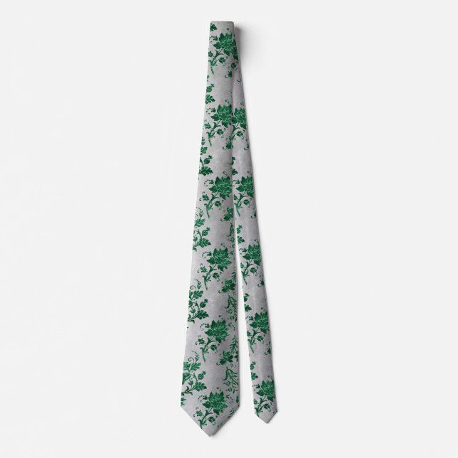 The Green Velvet  Series Design 6  Tie (Front)