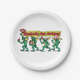 The Gremlins™ Are Coming Paper Plate