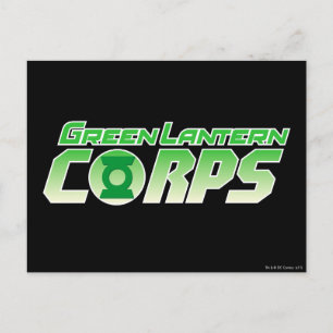 The Gren Lantern Corps Logo 2 Postcard