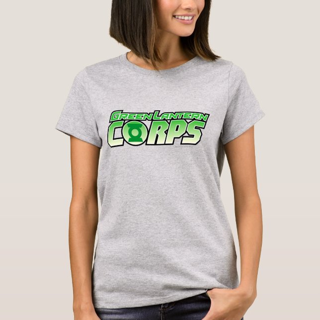 The Gren Lantern Corps Logo 2 T-Shirt (Front)