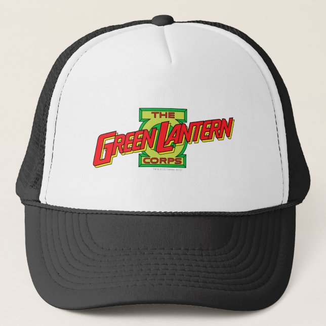 The Gren Lantern Corps Logo Trucker Hat (Front)