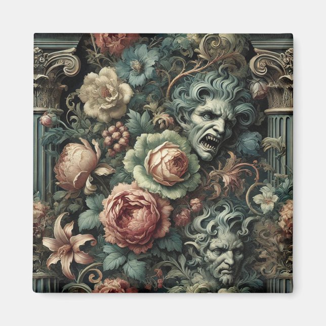 ⚰️ The Grief Council – Gothic Victorian Magnet (Front)