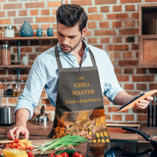 The Grill Master Custom Apron