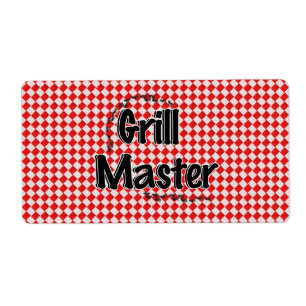The Grill Master w/Picnic Table & Ants