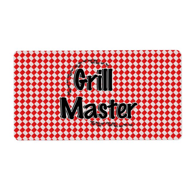 The Grill Master w/Picnic Table & Ants (Front)