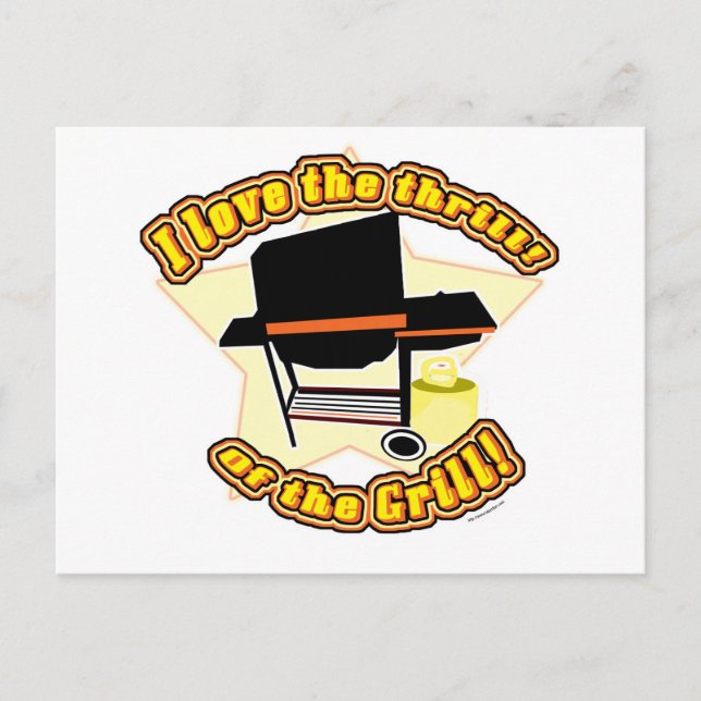 The Grill Thrill Postcard (Front)