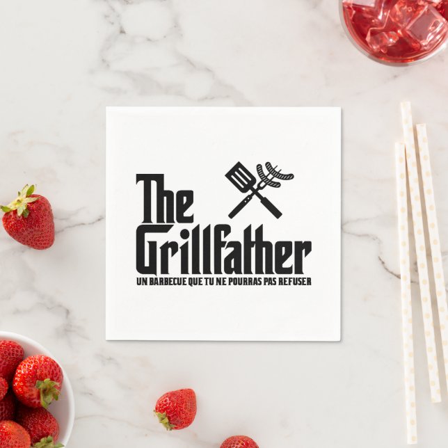 The Grillfather Napkin (Insitu)