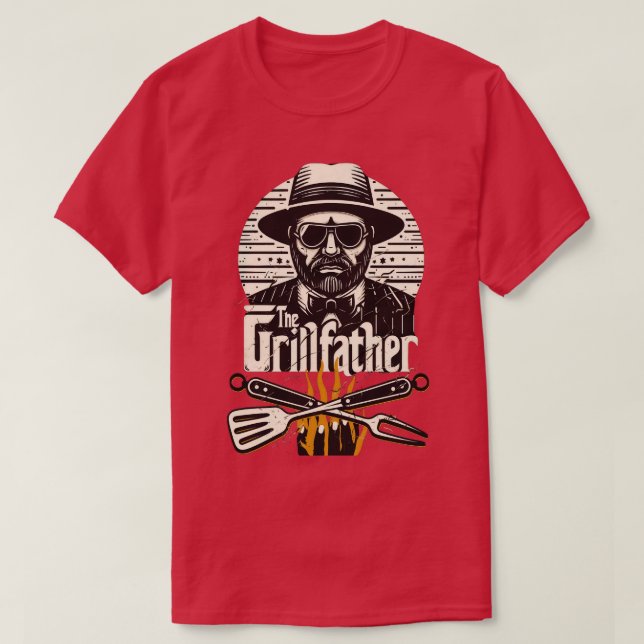 The Grillfather T-Shirt (Design Front)
