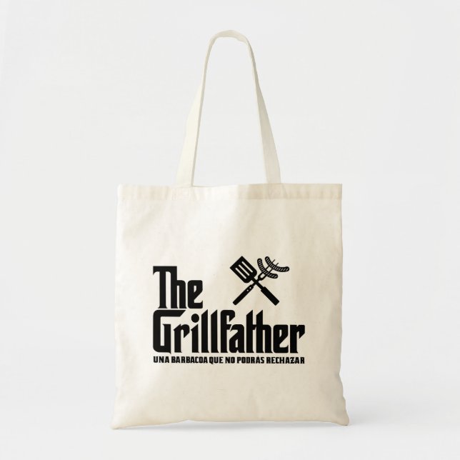 The Grillfather Tote Bag (Front)
