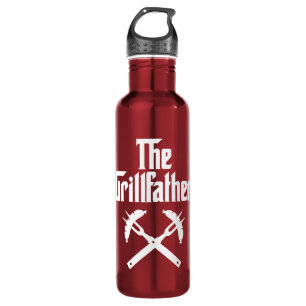 The Grillfather With Hot Dogs 710 Ml Water Bottle