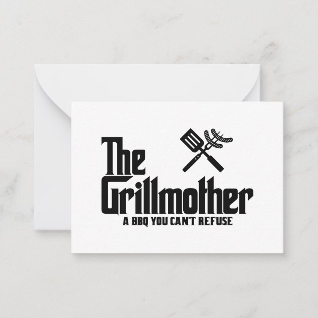 The Grillmother Card (Front)