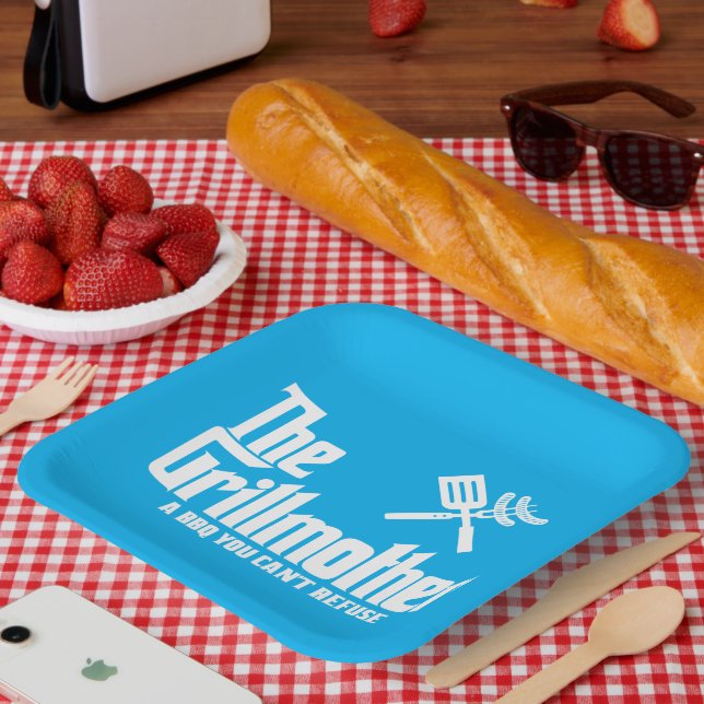 The Grillmother Paper Plate (Picnic)