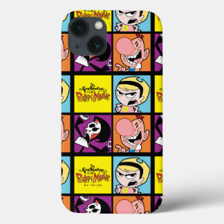 The Grim Adventures of Billy & Mandy Character Art iPhone 13 Case