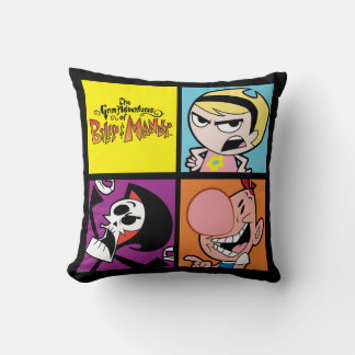 The Grim Adventures of Billy & Mandy Character Art Cushion