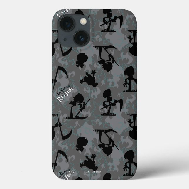 The Grim Adventures of Billy & Mandy Pattern Case-Mate iPhone Case (Back)