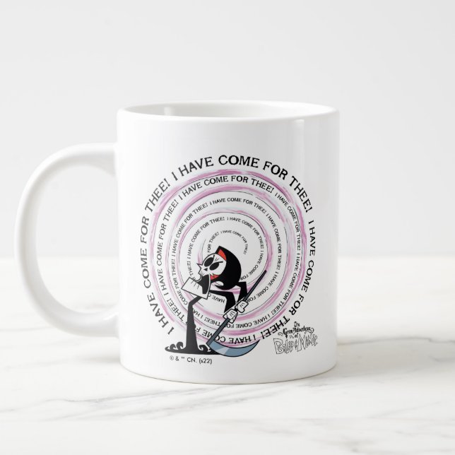 The Grim Adventures of Billy & Mandy - Reaper Large Coffee Mug (Left)