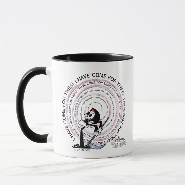 The Grim Adventures of Billy & Mandy - Reaper Mug (Left)