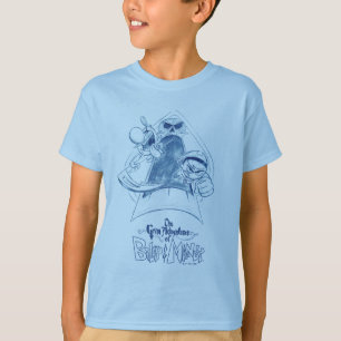 The Grim Adventures of Billy & Mandy Sketch Art T-Shirt