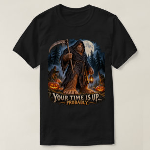 The Grim Creeper Bigfoot Reaper Halloween Shirt