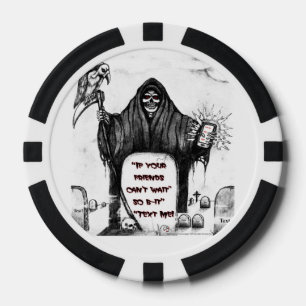 The Grim Reaper by Clark Ulysse Poker Chips