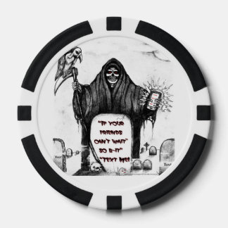 The Grim Reaper by Clark Ulysse Poker Chips