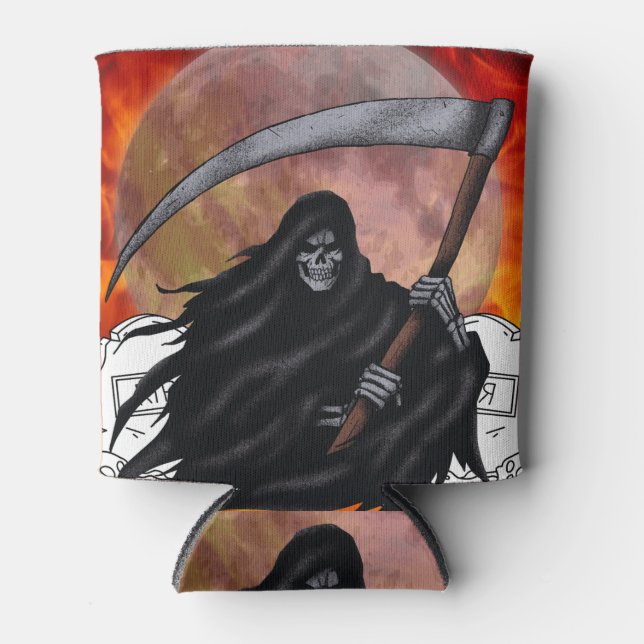 The Grim Reaper Can Cooler (Front)