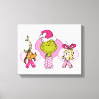 The Grinch Crew in Pink Valentine's Portrait