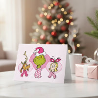 The Grinch Crew in Pink Valentine's Portrait