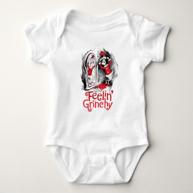 The Grinch | Feeling Grinchy Baby Bodysuit (Front)