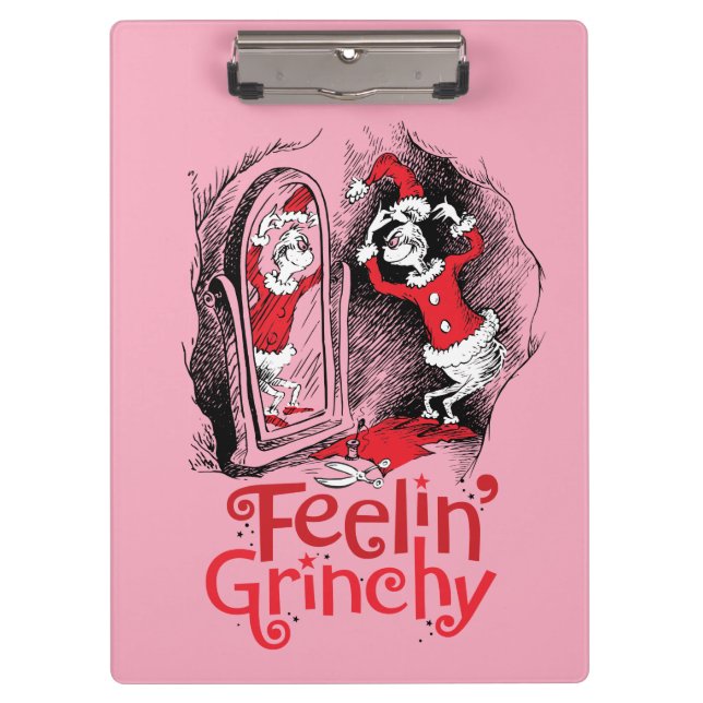 The Grinch | Feeling Grinchy Clipboard (Front)