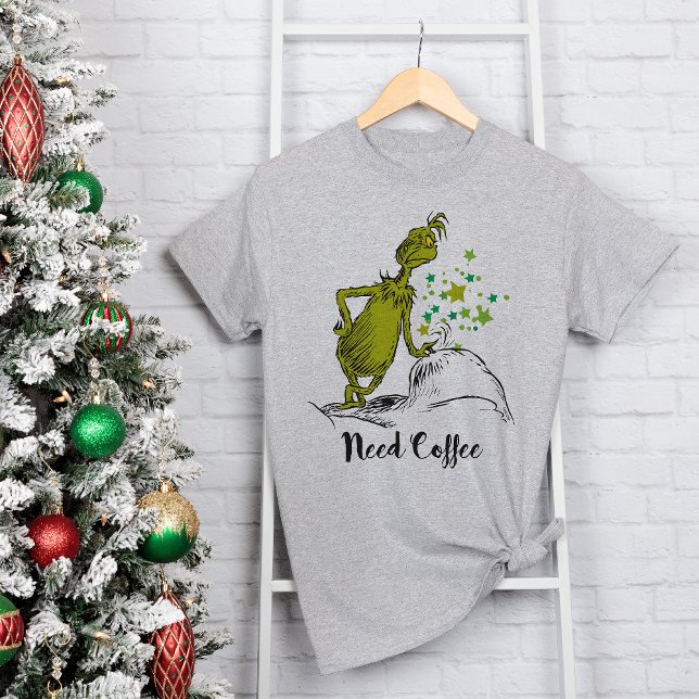 The Grinch | Funny Need Coffee T-Shirt (Creator Uploaded)