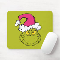 The Grinch in Pink Santa Hat