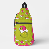The Grinch in Pink Santa Hat
