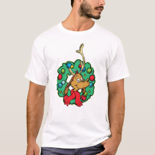 The Grinch   Max Christmas Wreath T-Shirt