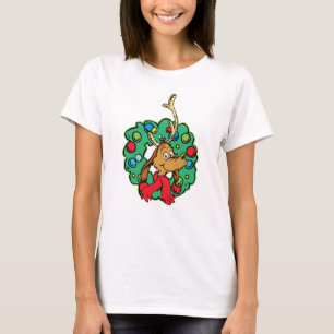 The Grinch   Max Christmas Wreath T-Shirt