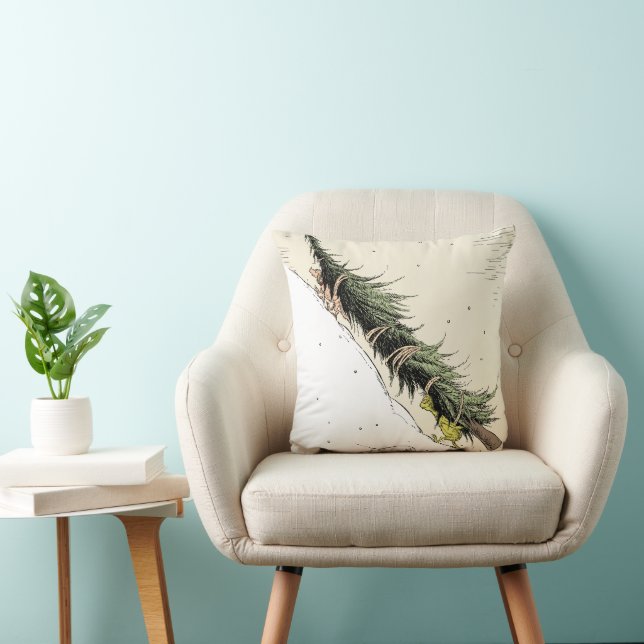 The Grinch & Max Return the Christmas Tree Cushion (Chair)